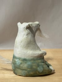 Image 5 of Clay:1.9.25 Old Goat in Green polka dots