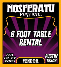 6 FOOT VENDOR TABLE RENTAL