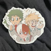 Image 1 of BNHA Trio Sticker