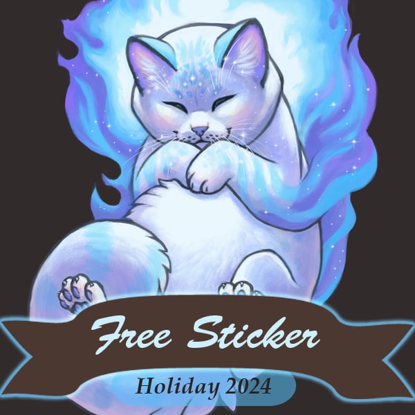 Image of Nebula Cats - Vinyl Stickers