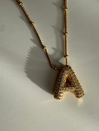 ICED LETTER NECKLACE| BIRTHDAY BADDIE DROP