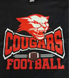 Charleroi Cougars-Football-T-Shirt ( Two Color )