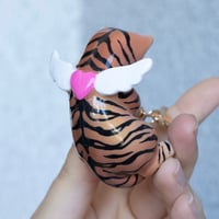 Image 3 of "Tigress" Hand Made Bag Charm