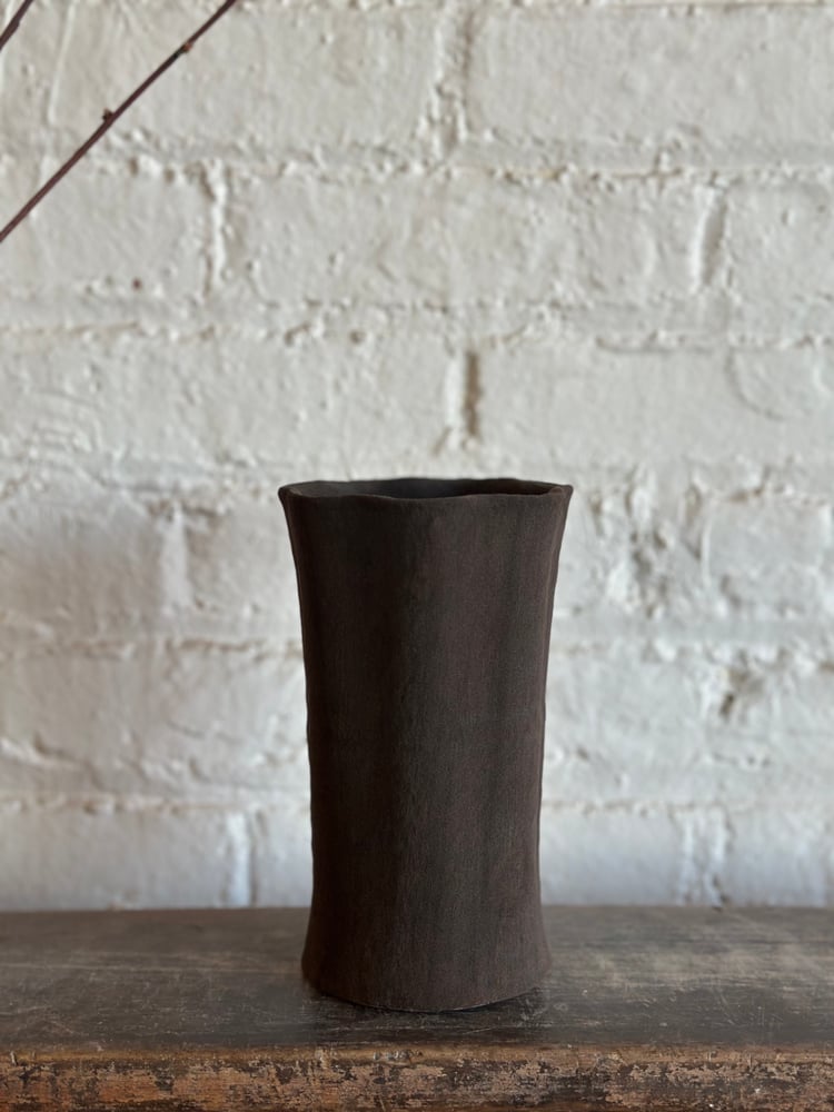 Image of Bark Fluted Vase