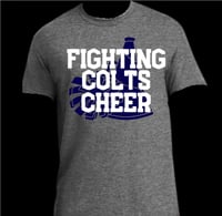 Image 1 of Fighting Colts Cheer Tee