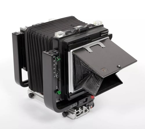 Image of Linhof Technikardan 45 4X5 camera w/ 150mm+210 APO Lenses +film +holders + MORE (#5605)