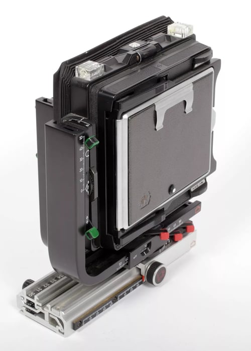 Image of Linhof Technikardan 45 4X5 camera w/ 150mm+210 APO Lenses +film +holders + MORE (#5605)