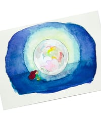 Image 1 of A6 - La perle - illustration originale