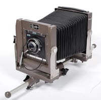 Image 3 of B&J Orbit 4X5 monorail camera with 165mm Caltar lens + FILM + HOLDERS #5611