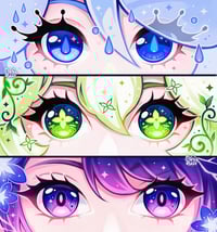 Image 2 of Genshin Impact Archon eyes bookmarks