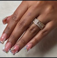 Diamond Accent Rose Gold Band