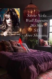 Stevie Nicks Wall Tapestry 