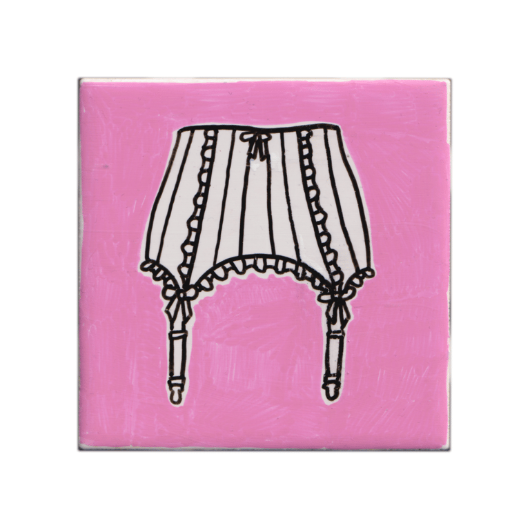 Hand-Painted Ceramic Tile (3 for £40) Image 4