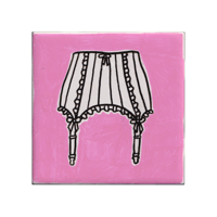 Image 3 of Hand-Painted Ceramic Tile (3 for £40)