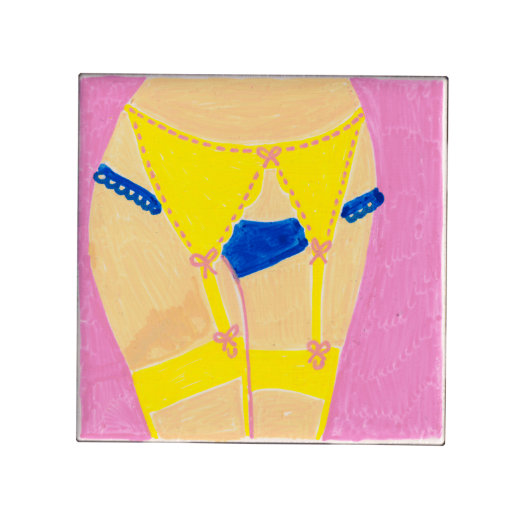 Hand-Painted Ceramic Tile (3 for £40)