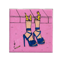 Image 7 of Hand-Painted Ceramic Tile (3 for £40)
