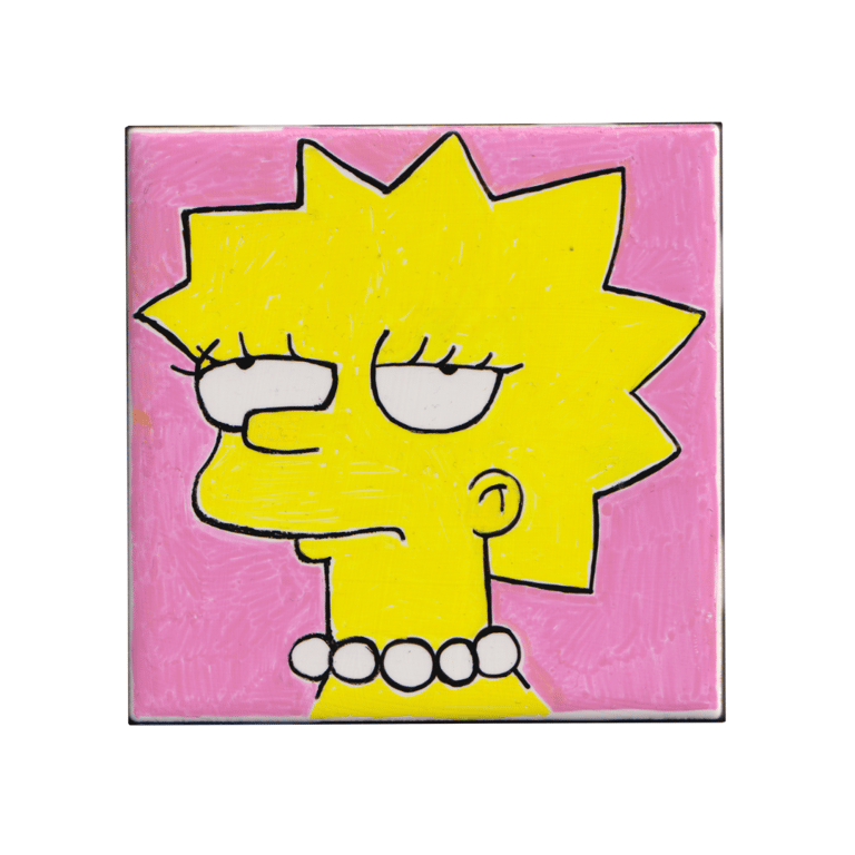 Hand-Painted Ceramic Tile (3 for £40) Image 10