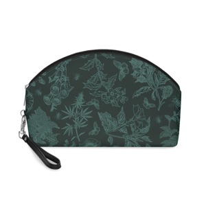 Image of Poisons and Pollinators | Cosmetic Bag | Veridian