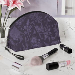 Image of Poisons and Pollinators | Cosmetic Bag | Nightshade