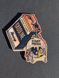 Image of Start Fresh woodcut