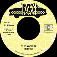 Image 1 of Viceroys - This World 7" (Taxi)