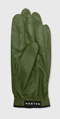 Image 2 of MALBON X UNDEAFEATED BALL MARKER GLOVE OLIVE [2023]