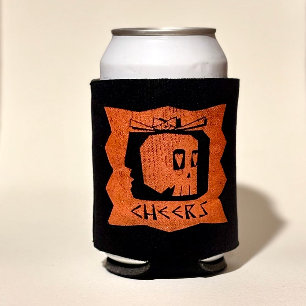 Image of Skull Cheers Koozie