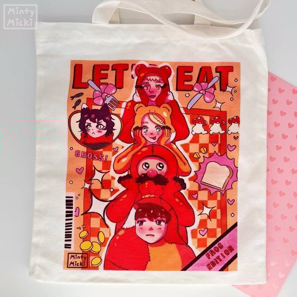 Image of Medium Size 14" AnimeTote Bags