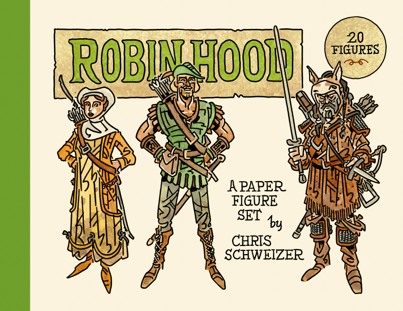 Paper Figure Books | Chris Schweizer Online Store