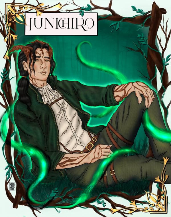 Image of Custom Character Card Commission Full-Color