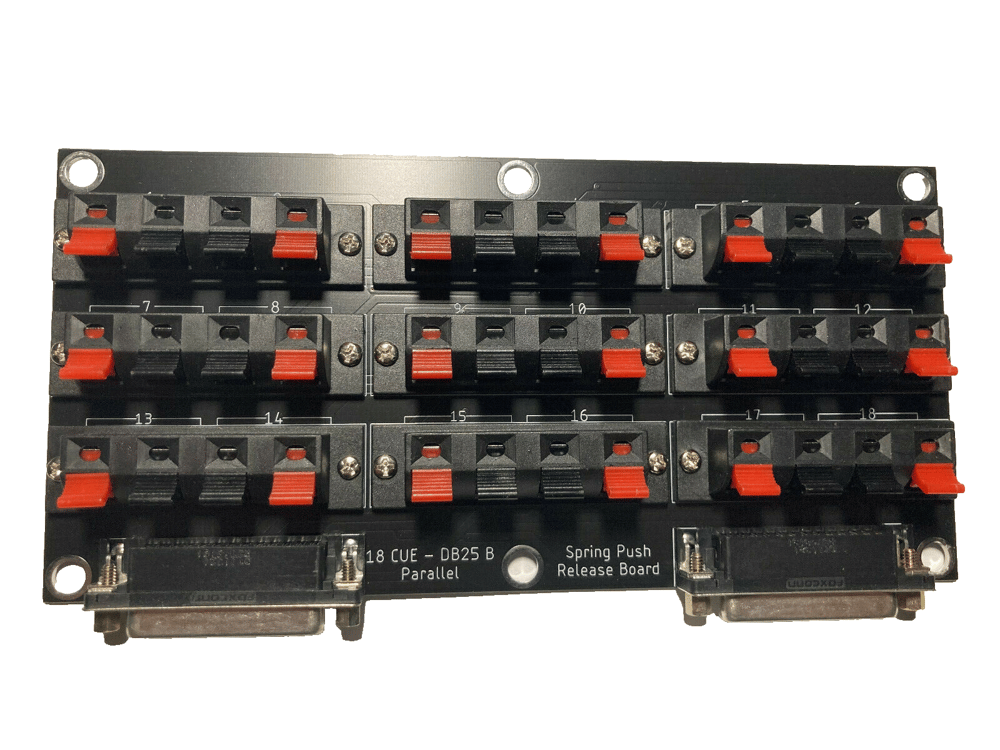 18CUE 2DB25 Bottom Exit