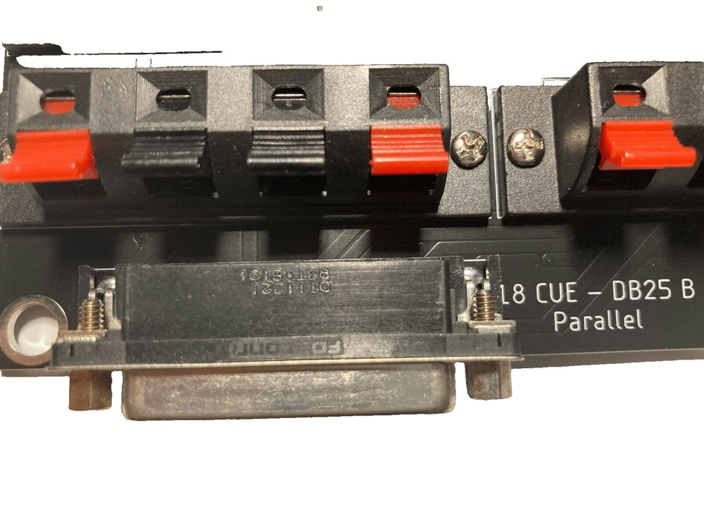 18CUE 2DB25 Bottom Exit