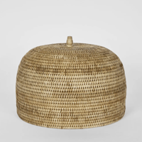 Image 1 of Rattan Cloche Natural 
