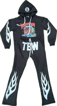Image 3 of “Black” TBW  jogger suit