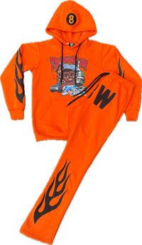 Image 4 of “Tango Orange” TBW Jogger suit