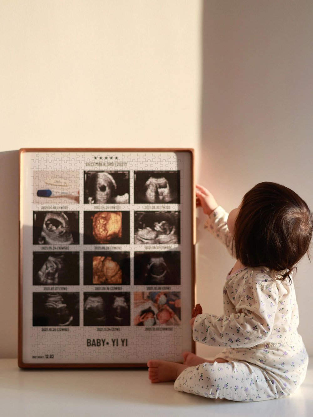 Image of Pregnancy Journey Puzzle with 12 Photos