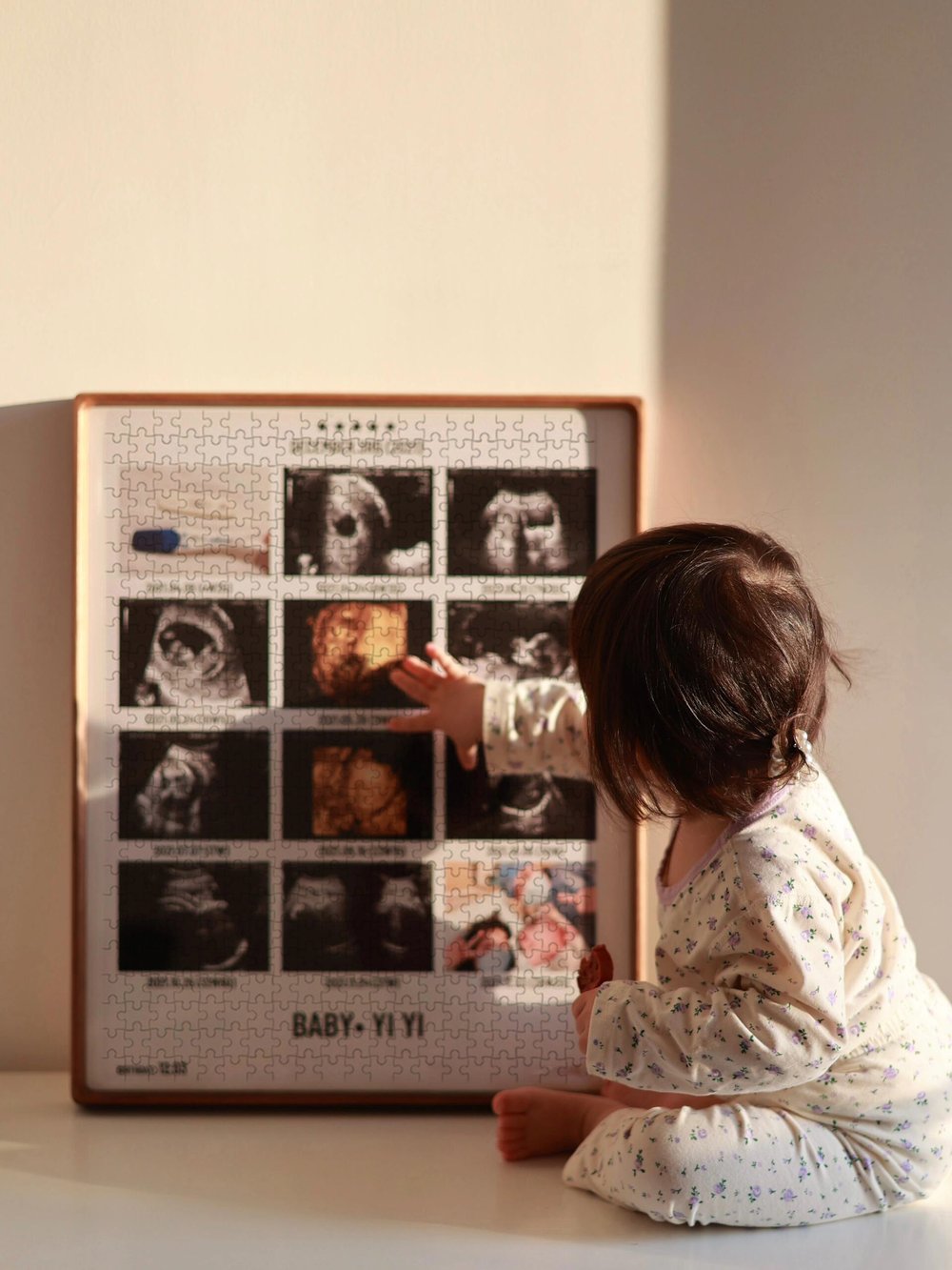 Image of Pregnancy Journey Puzzle with 12 Photos