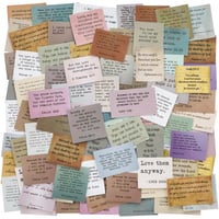 Image 1 of 120 Pieces Retro Bible Verse Stickers (2 Pieces of Each)