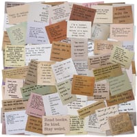 Image 1 of LakoArt Typewriter Style Motivational Quote Stickers