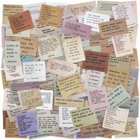 Image 1 of LakoArt 180 Pieces Retro Typewriter Style Motivational Quotes Stickers (3 Pcs. Each)
