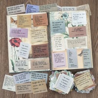 Image 3 of LakoArt 180 Pieces Retro Typewriter Style Motivational Quotes Stickers (3 Pcs. Each)