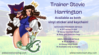 Image 1 of Trainer Stevie Harrington Sticker