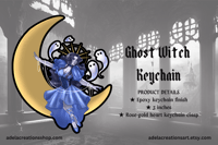 Image 1 of GHOST WITCH KEYCHAIN [PREORDER] 