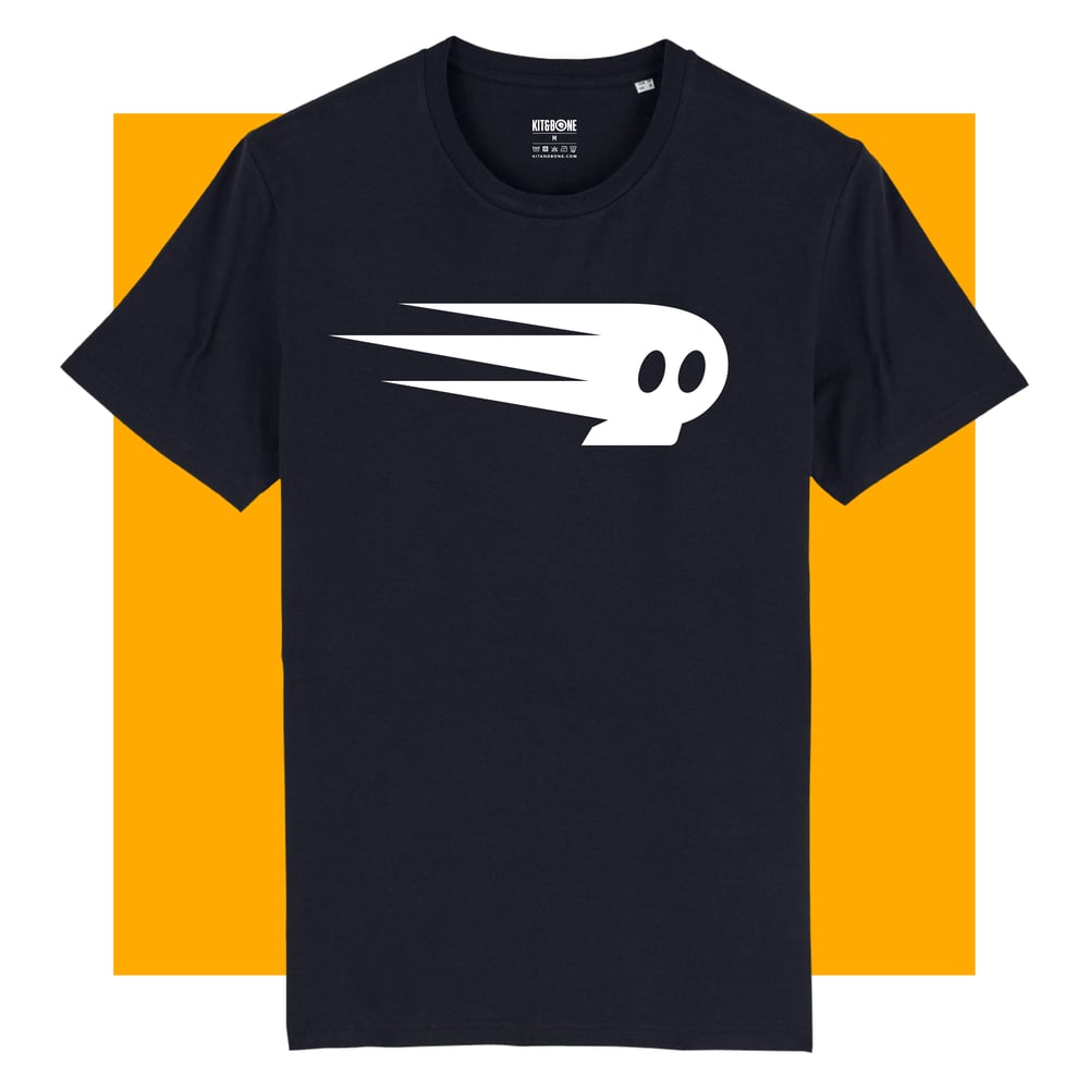 Image of Flaming Bony Evo Tee Black
