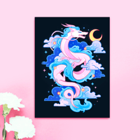 Image 1 of Haku (Spirited away) print