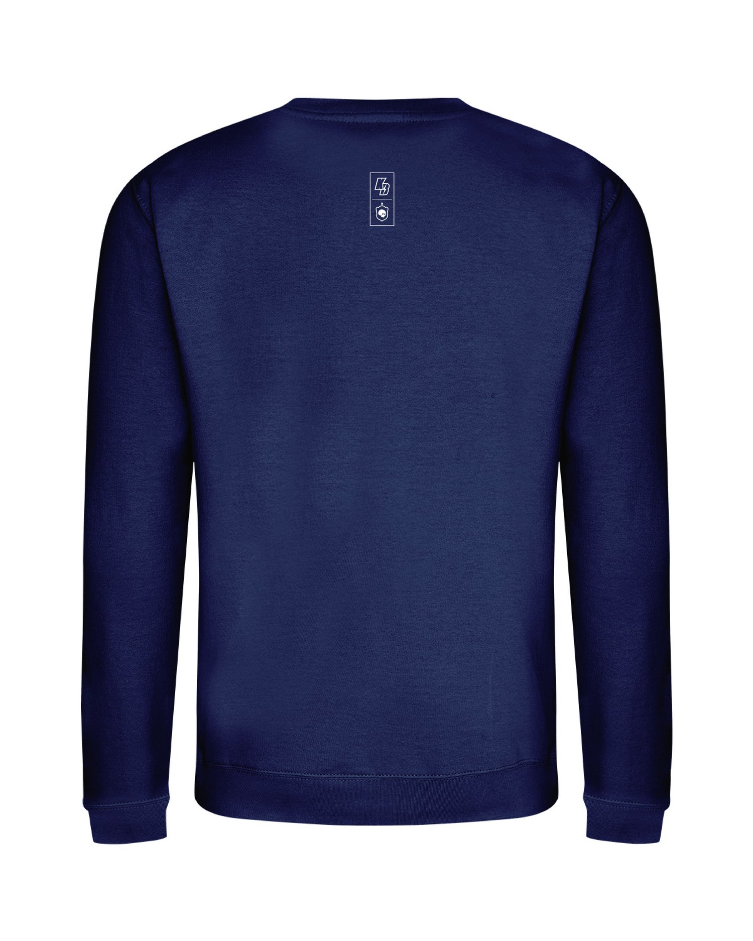 Image of Flaming Bony Evo Sweatshirt Navy