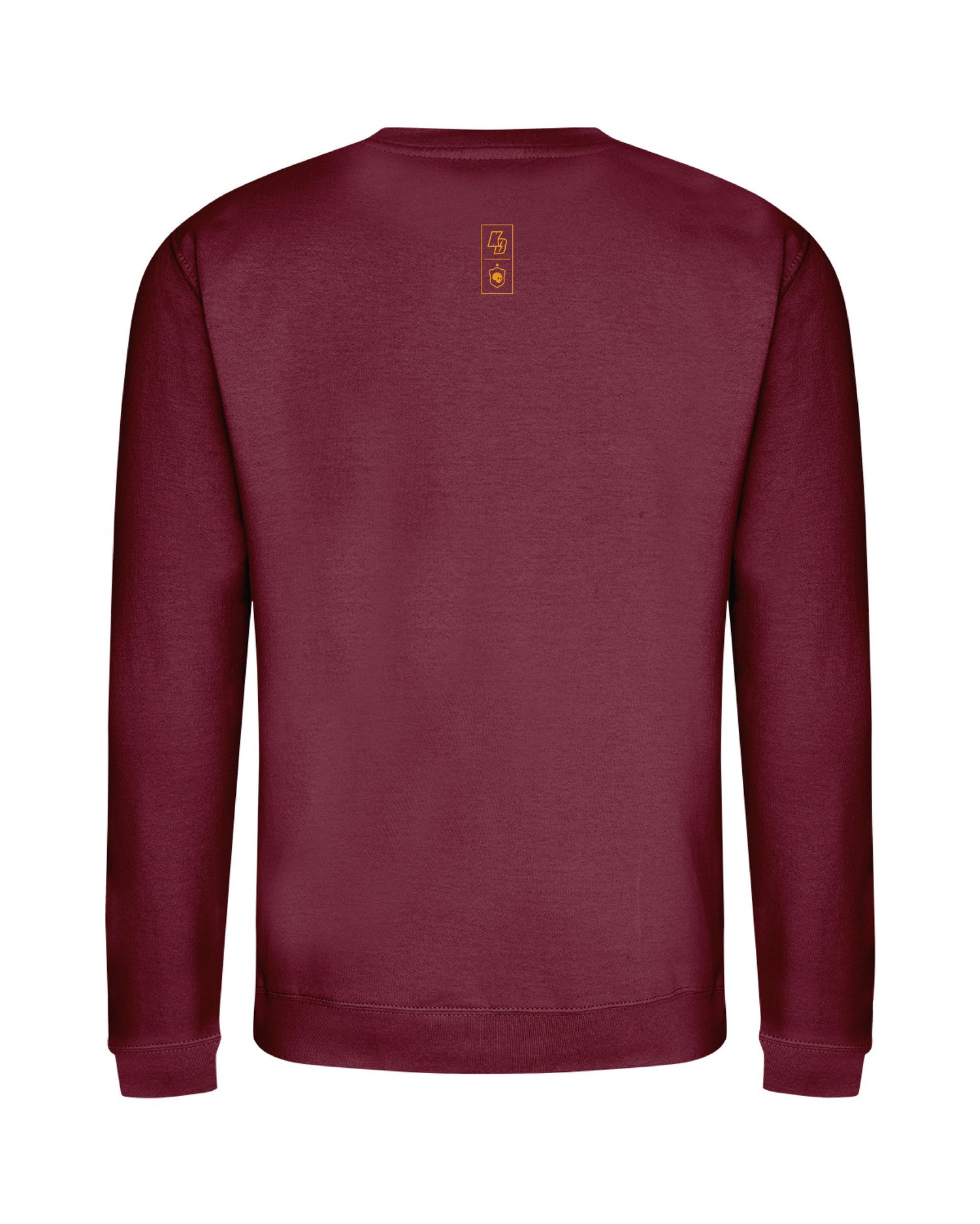 Image of Flaming Bony Evo Sweatshirt Burgundy