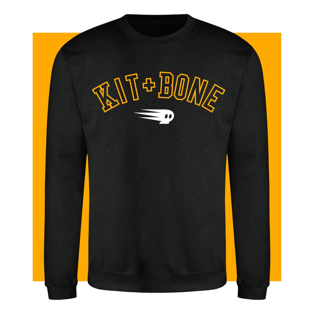 Image of Kit and Bone Evo College Sweatshirt Black