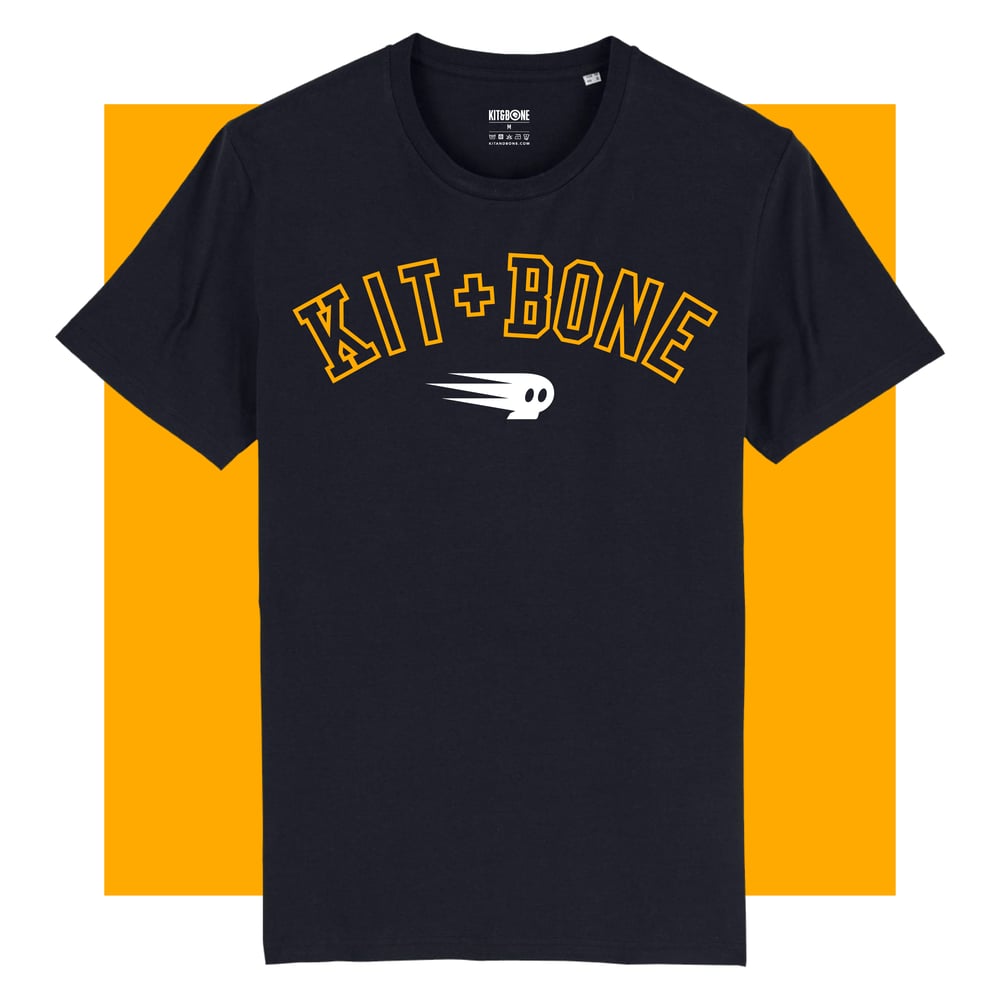 Image of Kit and Bone Evo College Tee Black