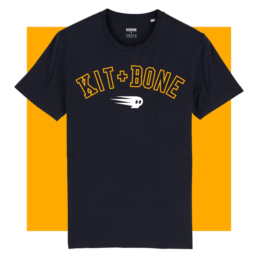 Image of Kit and Bone Evo College Tee Black